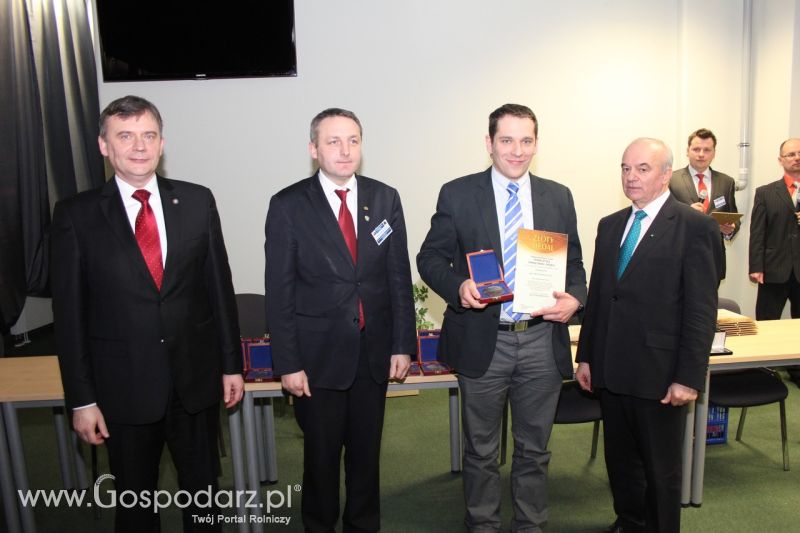 Gala wręczenia nagród na XIII Międzynarodowych Targach Ferma Bydła oraz XVI Międzynarodowych Targach Ferma Świń i Drobiu w Łodzi 2013