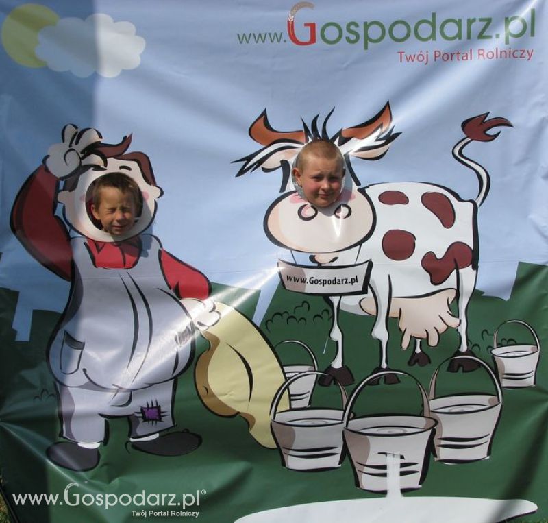 Gospodarz i Krówka znajdź swoje zdjęcie z Zielonego Agro Show 