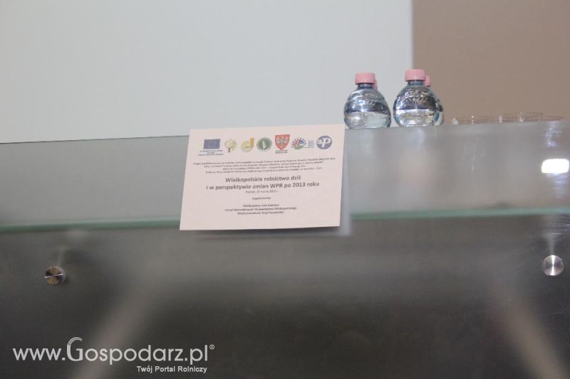 Debata Wielkopolskie rolnictwo dziś i w perspektywie zmian WPR po 2013 roku w Poznaniu