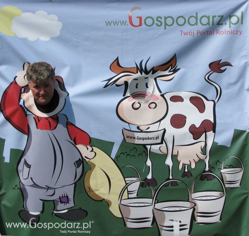 Gospodarz i Krówka znajdź swoje zdjęcie z Zielonego Agro Show 