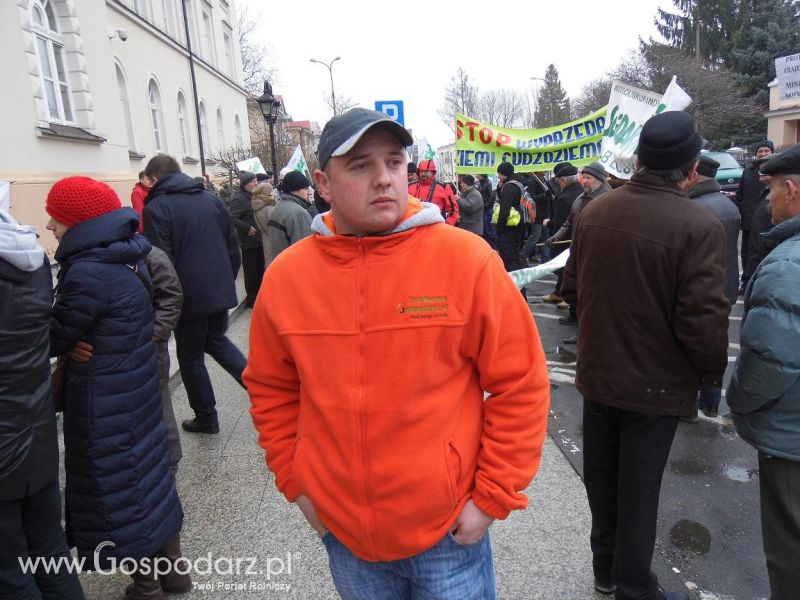 Protest Rolników w Lublinie