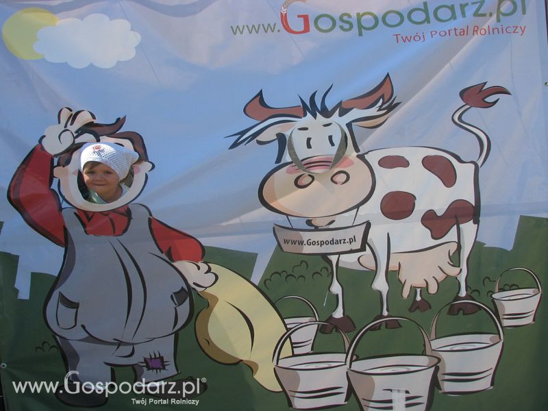 Gospodarz i Krówka znajdź swoje zdjęcie z targów Opolagra 2011