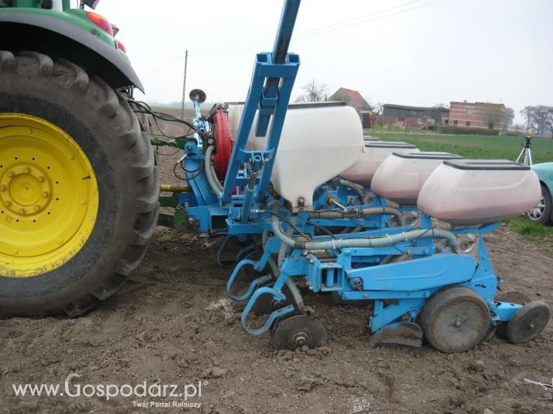 Kukuryku czyli Siew Kukurydzy 2012 John Deere 6820+Monosem 