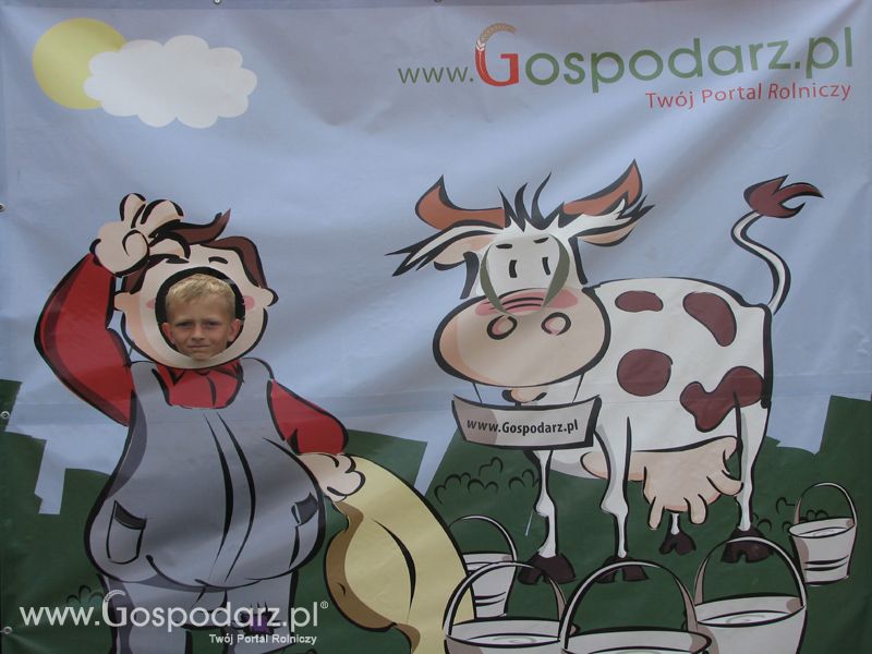 Gospodarz i Krówka znajdź swoje zdjęcie z targów Opolagra 2011