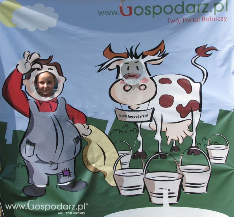 Gospodarz i Krówka znajdź swoje zdjęcie z Zielonego Agro Show 