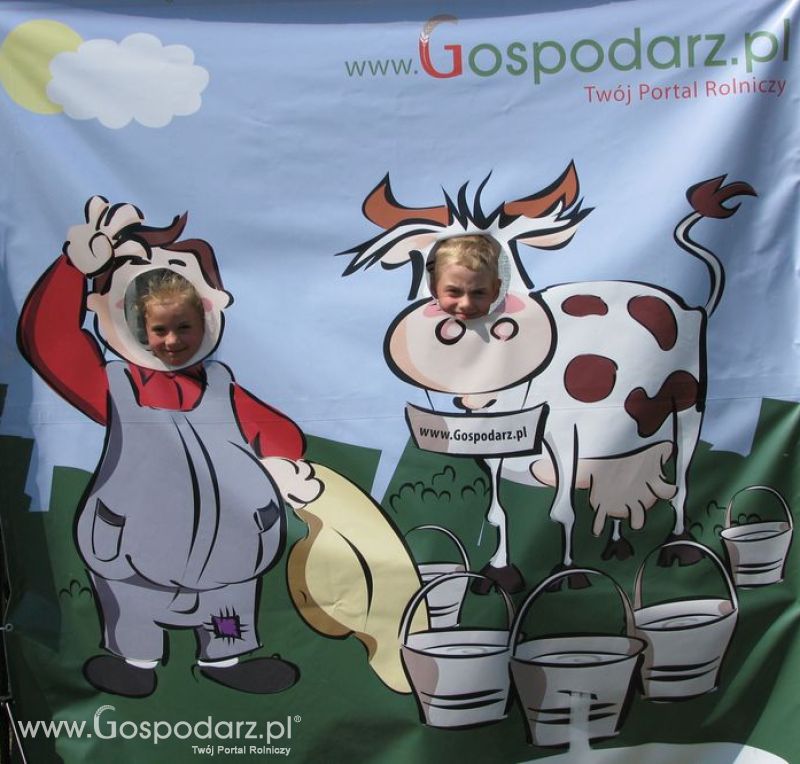 Gospodarz i Krówka znajdź swoje zdjęcie z Zielonego Agro Show 