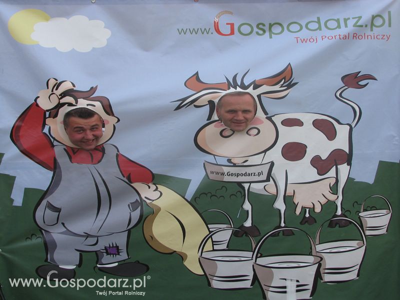 Gospodarz i Krówka znajdź swoje zdjęcie z targów Opolagra 2011