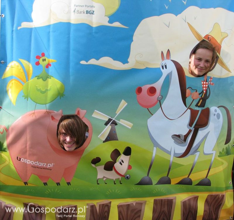 Zdjęcia ze świnką na Agro Show 2012 piątek
