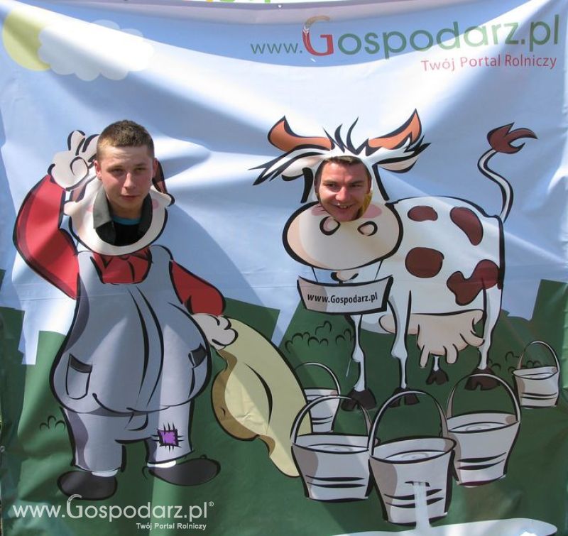 Gospodarz i Krówka znajdź swoje zdjęcie z Zielonego Agro Show 