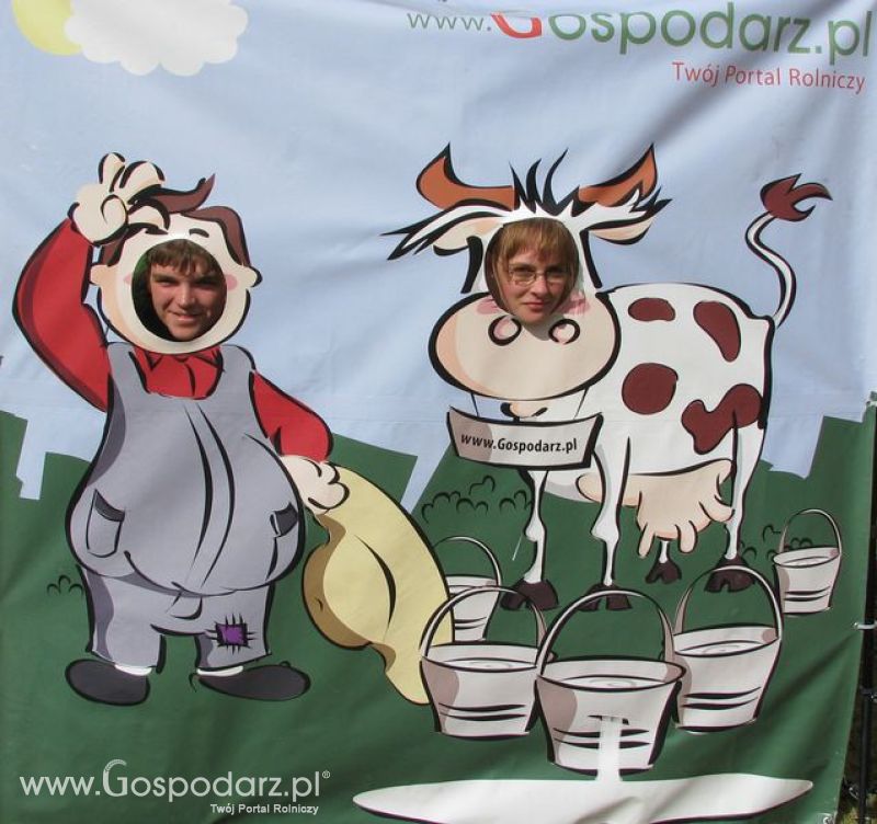Agro Show 2011 Bednary Zdjęcie z krówką Piątek