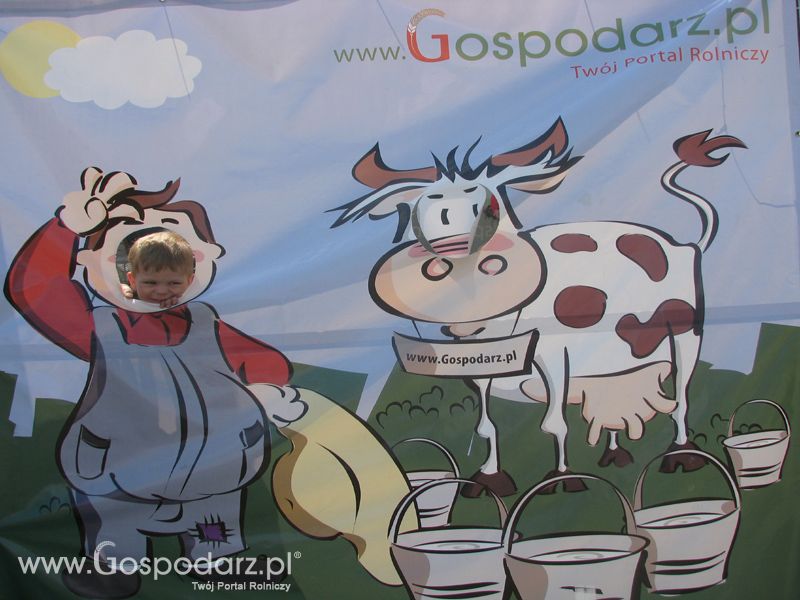 Gospodarz i Krówka znajdź swoje zdjęcie z targów Opolagra 2011