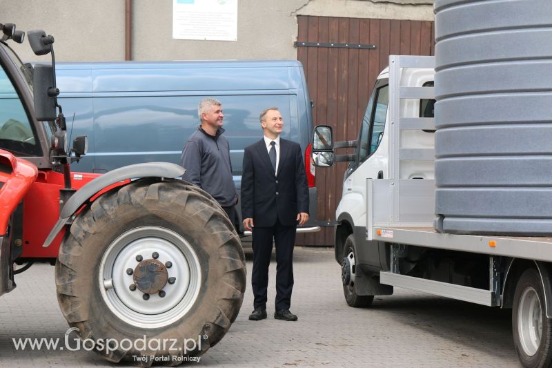 Wręczenie nagrody Zbiornik Gospodarza