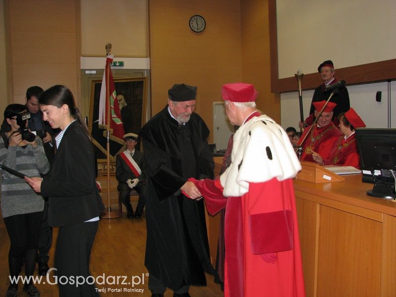UP Poznań - Uroczystość wręczenia odznaczeń państwowych i uczelnianych oraz dyplomów doktora habilitowanego i promocji doktorskiej
