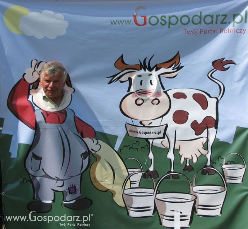 Gospodarz i Krówka znajdź swoje zdjęcie z Zielonego Agro Show 