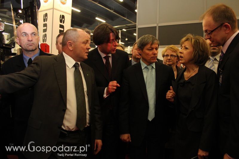 Wizyta Ministra Marka Sawickiego ministra rolnictwa i rozwoju wsi na AGROTECH Kielce