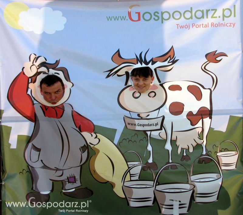 Gospodarz i Krówka znajdź swoje zdjęcie z Zielonego Agro Show 