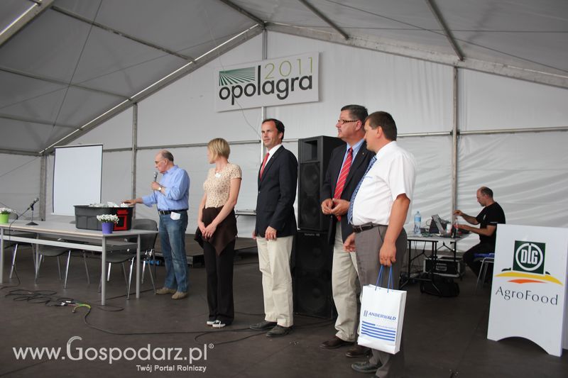 Losowanie nagród Opolagra 2011