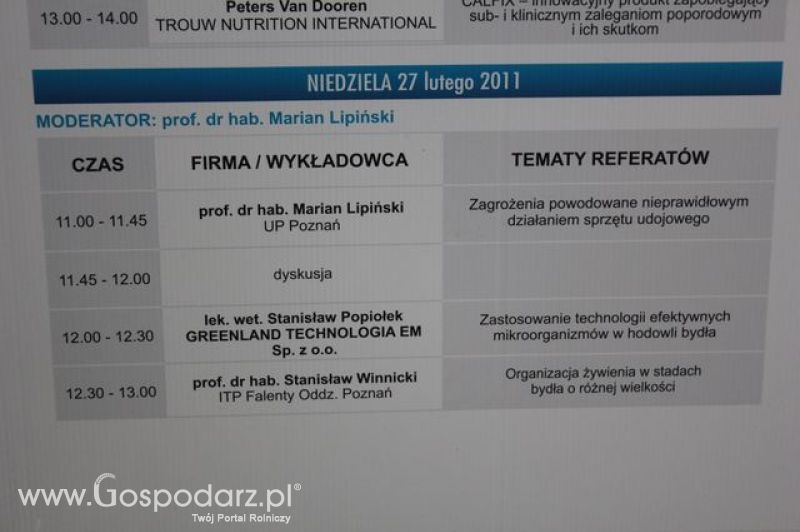 Relacja z XI Międzynarodowych Targów Fermy Bydła - dzień 3