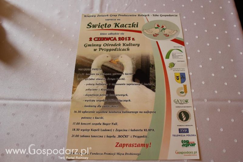 Święto Kaczki - konferencja