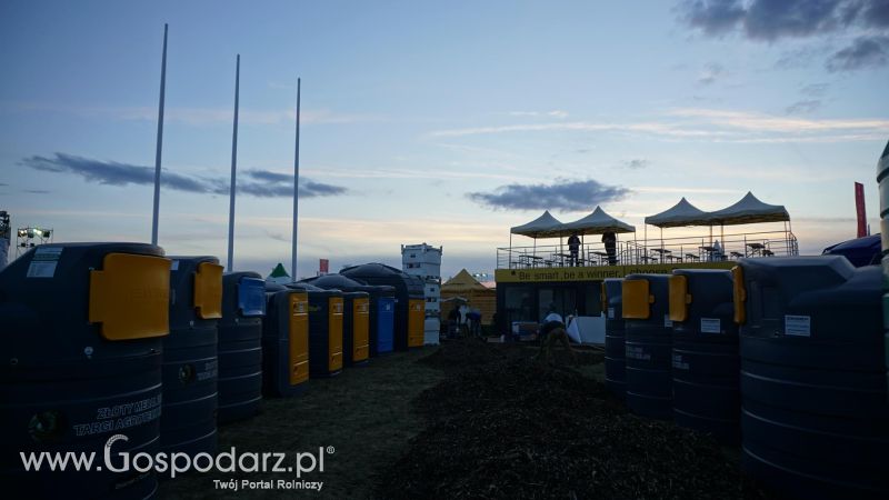 AGRO SHOW o wschodzie słońca