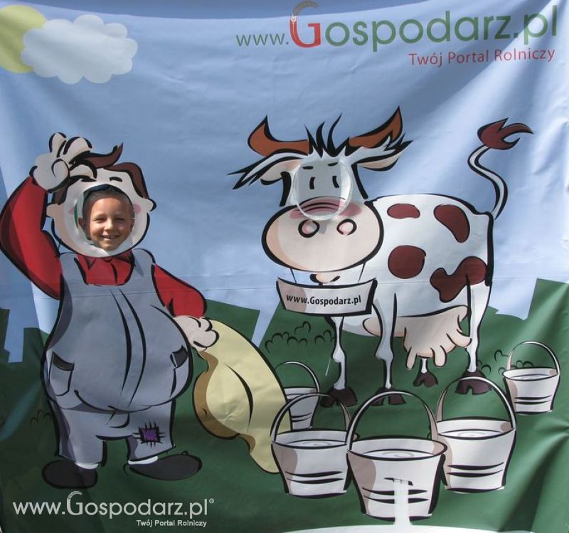 Gospodarz i Krówka znajdź swoje zdjęcie z Zielonego Agro Show 