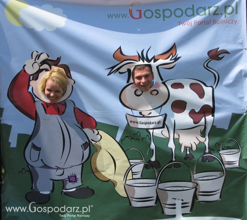 Gospodarz i Krówka znajdź swoje zdjęcie z Zielonego Agro Show 