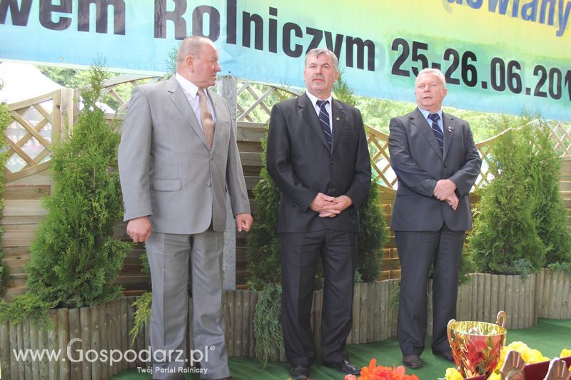 Wręczenie nagród na XVIII Regionalnej Wystawie Zwierząt Hodowlanych w Szepietowie
