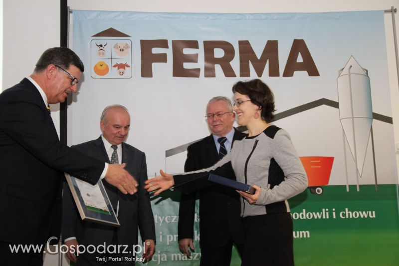 Gala wręczenia nagród - Targi FERMA 2015
