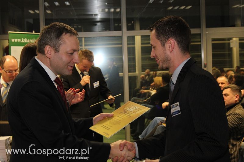 Gala wręczenia nagród na XII Międzynarodowych Targach FERMA BYDŁA i XV Międzynarodowych Targach FERMA ŚWIŃ i DROBIU