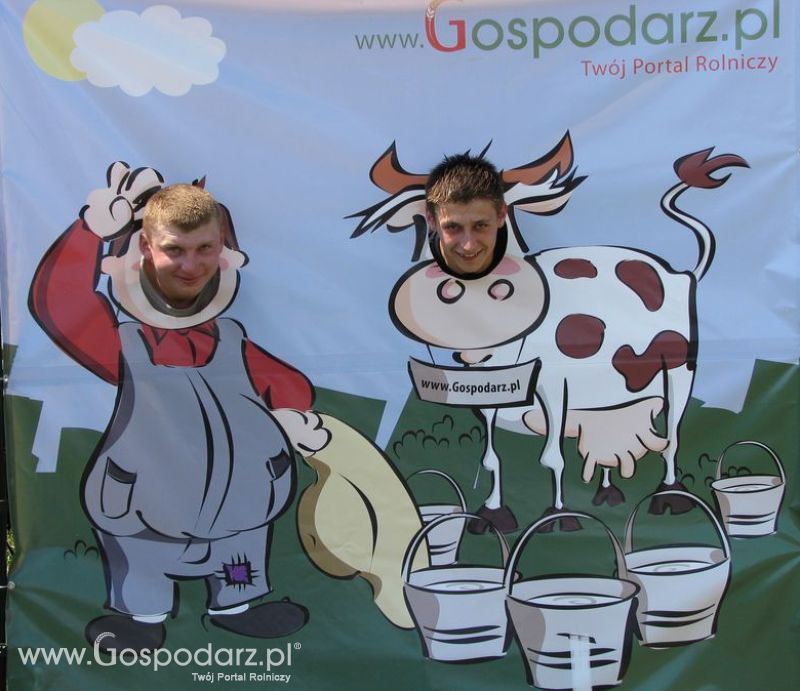 Gospodarz i Krówka znajdź swoje zdjęcie z Zielonego Agro Show 