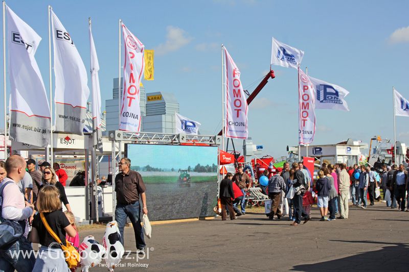 Pomot Chojna na targach rolniczych AgroShow Bednary 2011