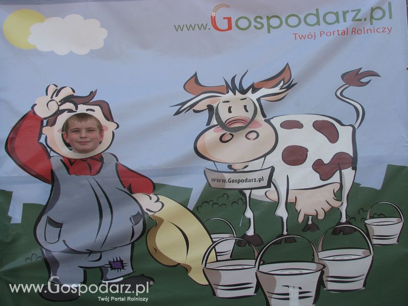 Gospodarz i Krówka znajdź swoje zdjęcie z targów Opolagra 2011