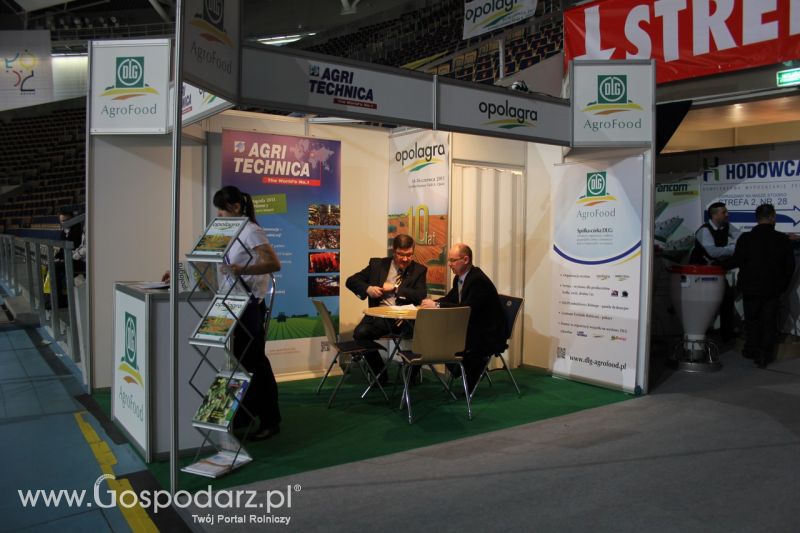 DLG AgroFood na XIII Międzynarodowych Targach Ferma Bydła oraz XVI Międzynarodowych Targach Ferma Świń i Drobiu w Łodzi 2013
