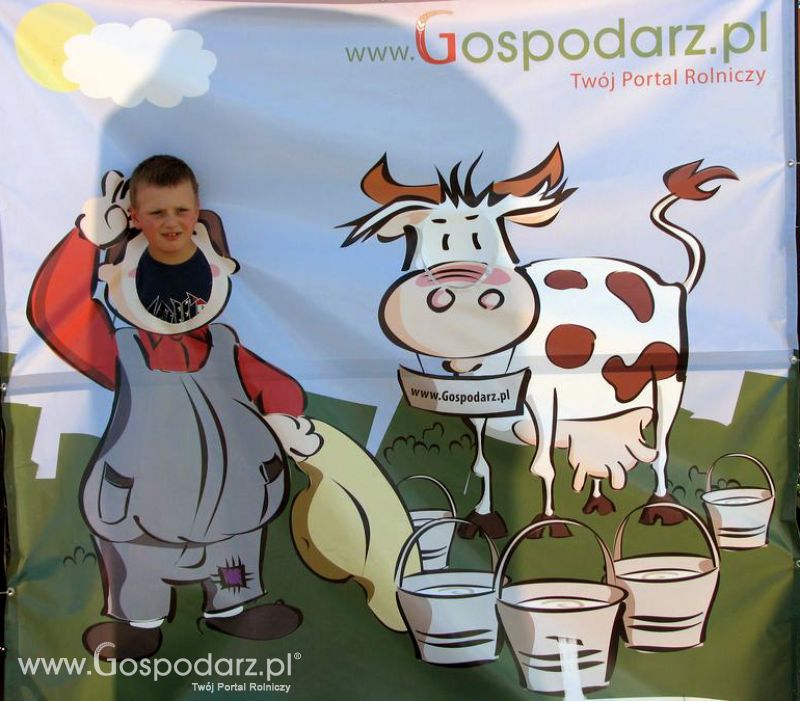 Gospodarz i Krówka znajdź swoje zdjęcie z Zielonego Agro Show 