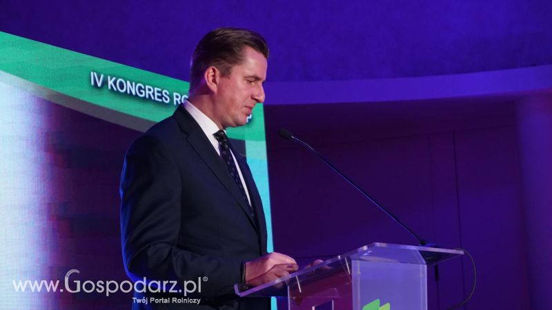 IV Kongres Rolnictwa RPRafał Romanowski Wiceminister Rolnictwa Rolnictwa i Rozwoju Wsi 