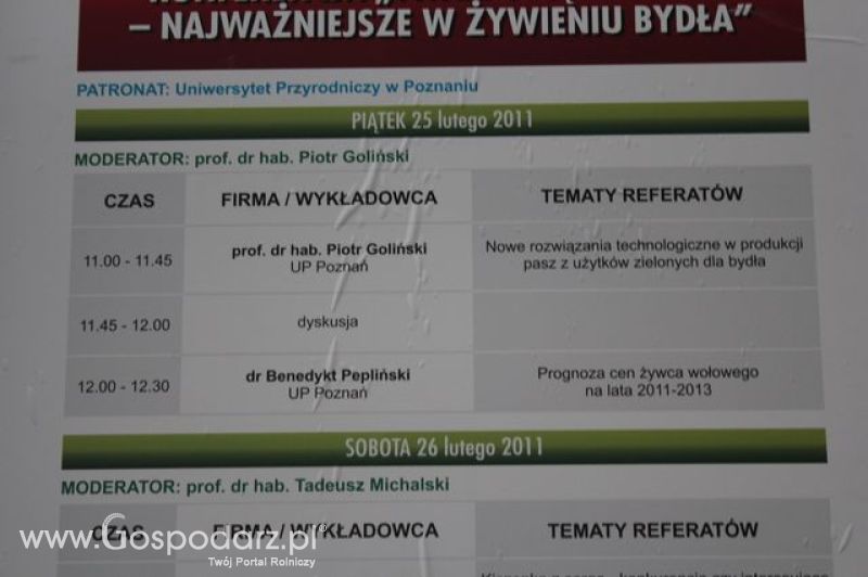 Relacja z XI Międzynarodowych Targów Fermy Bydła - dzień 3