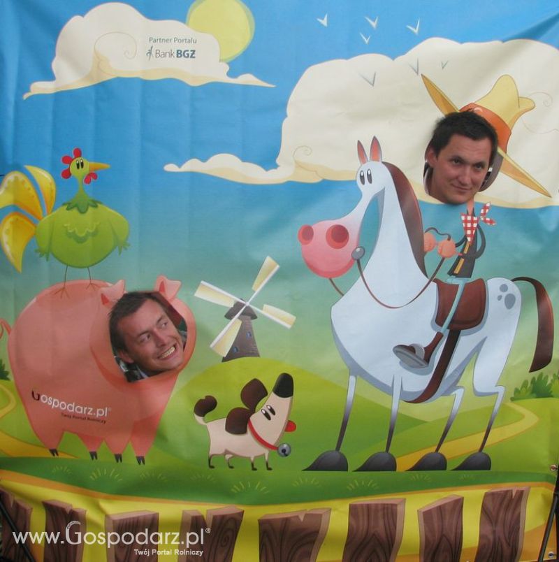 Zdjęcia ze świnką na Agro Show 2012 sobota