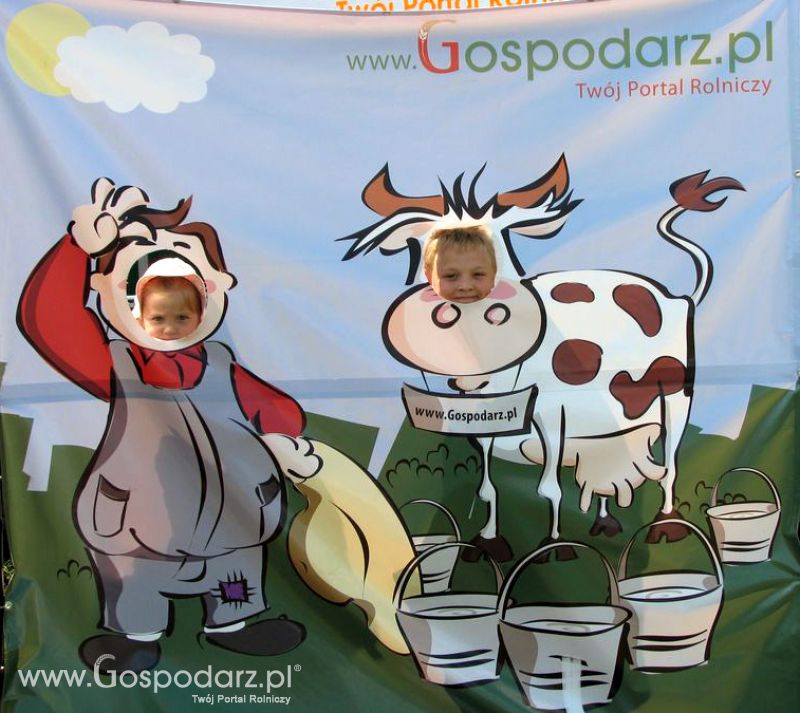 Gospodarz i Krówka znajdź swoje zdjęcie z Zielonego Agro Show 