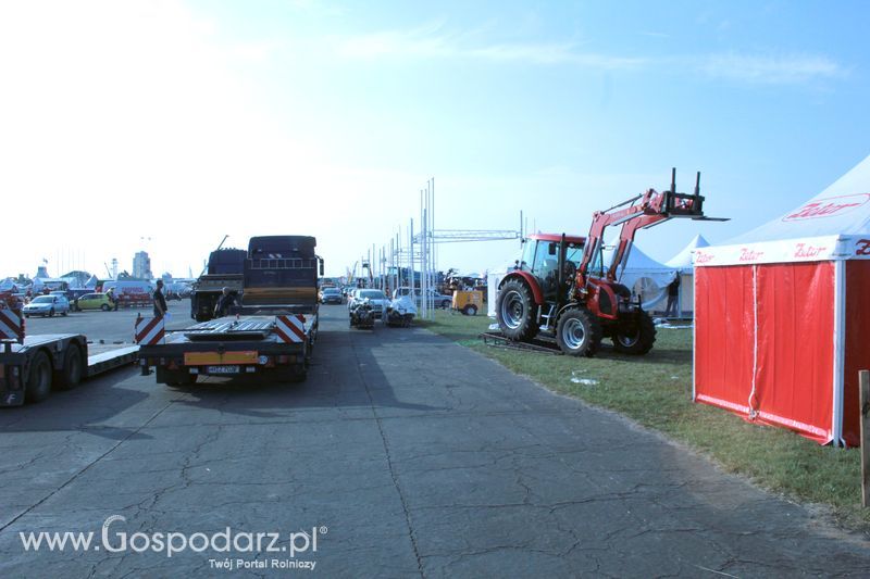 Agro Show Bednary 2011 przygotowania