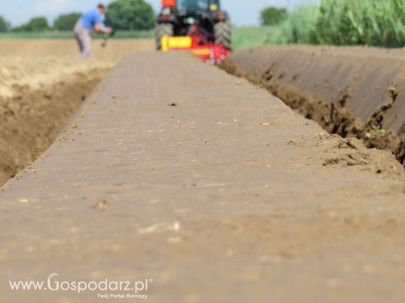 Agregat AUR2 i siewnik pneumatyczny MAX PNEUMATIC  w pracy