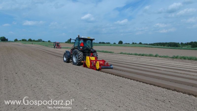 Agregat AUR2 i siewnik pneumatyczny MAX PNEUMATIC  w pracy
