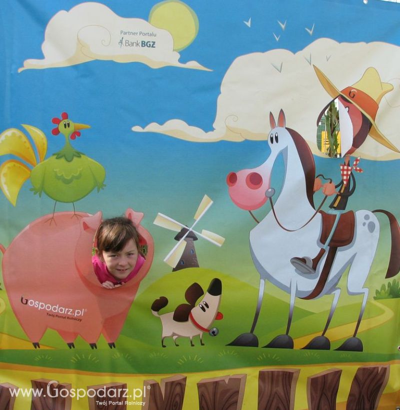 Zdjęcia ze świnką na Agro Show 2012 piątek