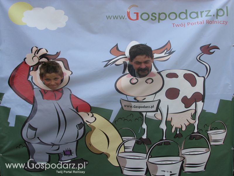 Gospodarz i Krówka znajdź swoje zdjęcie z targów Opolagra 2011