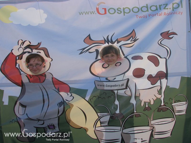 Gospodarz i Krówka znajdź swoje zdjęcie z targów Opolagra 2011