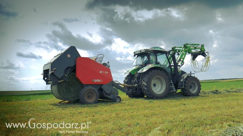 Deutz Fahr Agrotron K420 & Unia Famarol df 1.8v