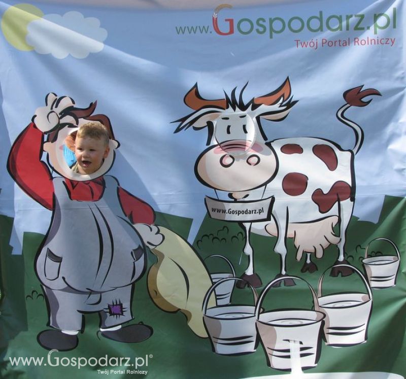 Gospodarz i Krówka znajdź swoje zdjęcie z Zielonego Agro Show 