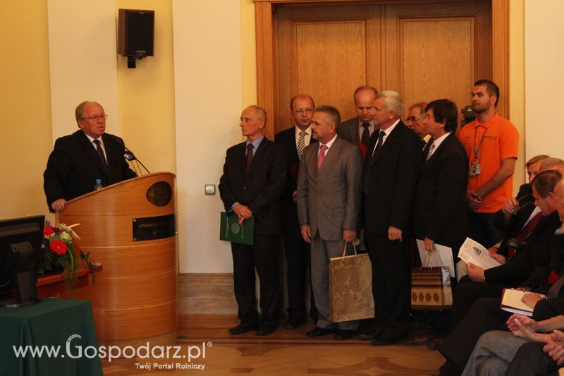 Tytuł Doktora Honoris Causa dla prof. dr Johannesa A.M. van Arendonka 