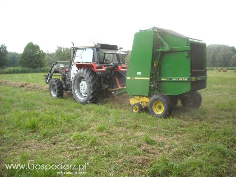 zbieranie siana 2012 ursusem c330m i 1014 de luxe