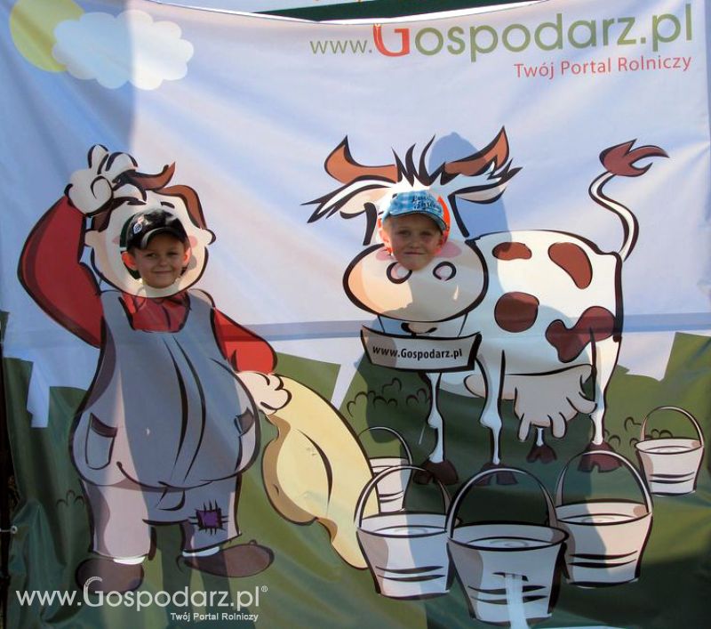 Gospodarz i Krówka znajdź swoje zdjęcie z Zielonego Agro Show 