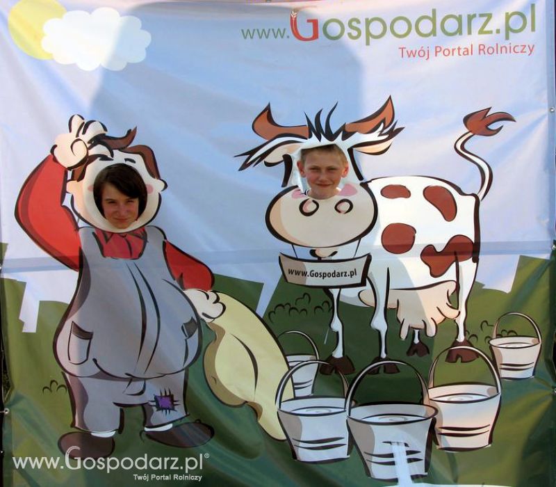 Gospodarz i Krówka znajdź swoje zdjęcie z Zielonego Agro Show 